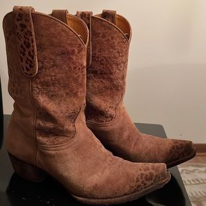 Women’s Old Gringo Western Boot Size 10 Leopardito